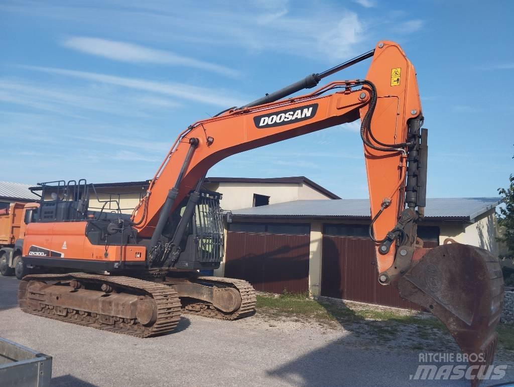 Doosan DX 300 LC Beltegraver