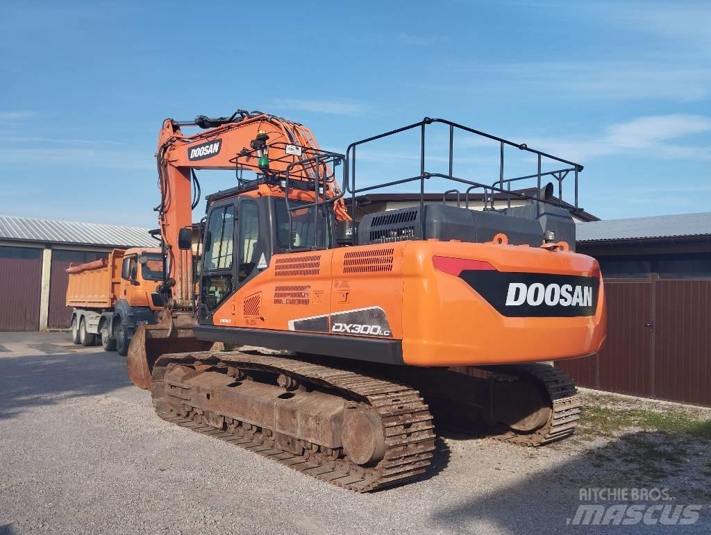 Doosan DX 300 LC Beltegraver