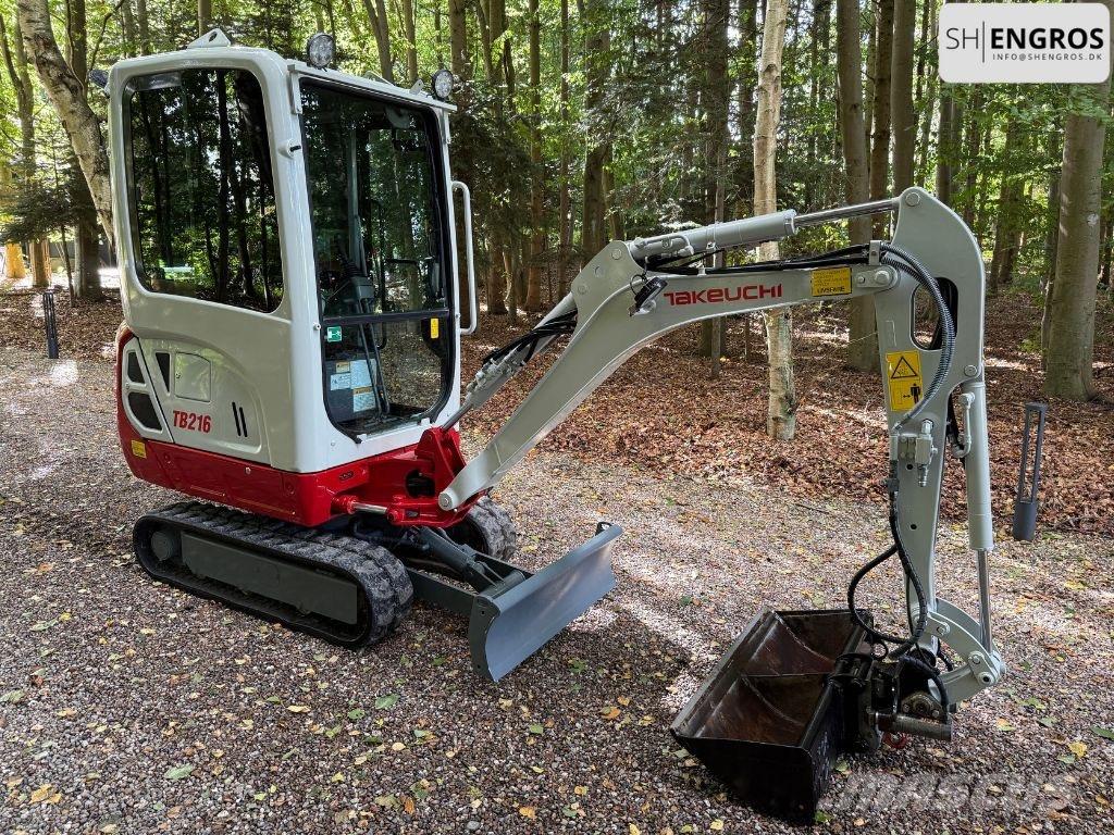 Takeuchi TB 216 Minigravere <7t