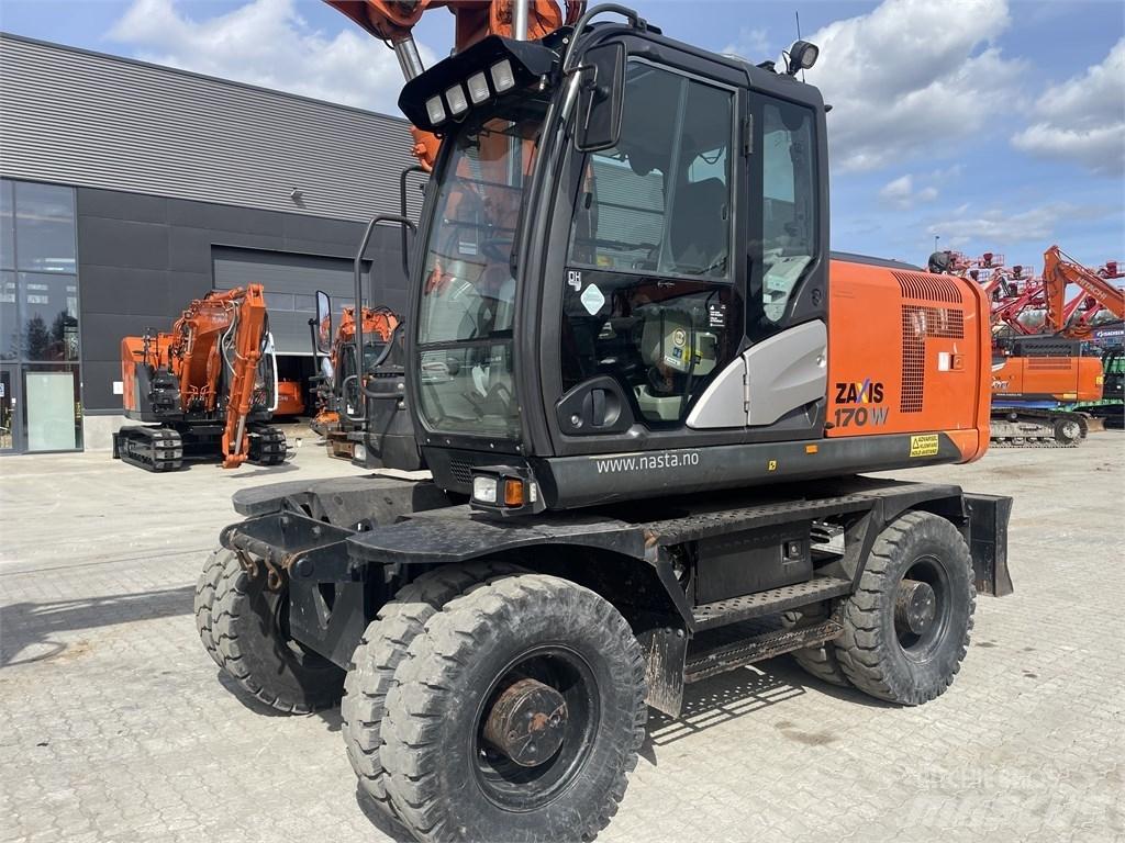 Hitachi ZX 170 W-5 B Hjulgravere