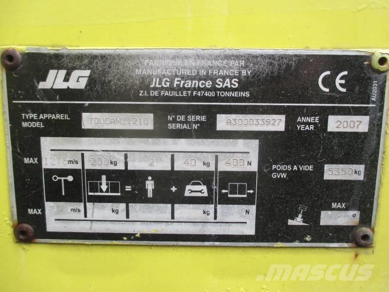 JLG Toucan 1210 Leddede bomlifter