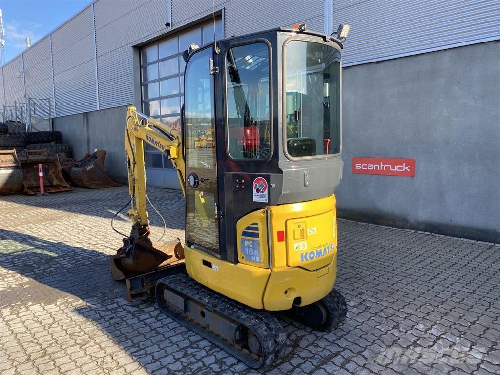 Komatsu PC16R-3HS Hjulgravere
