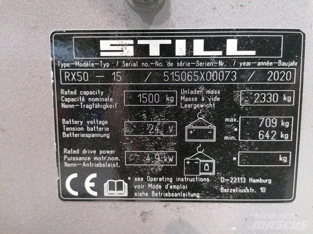 Still RX50-15 Elektriske trucker