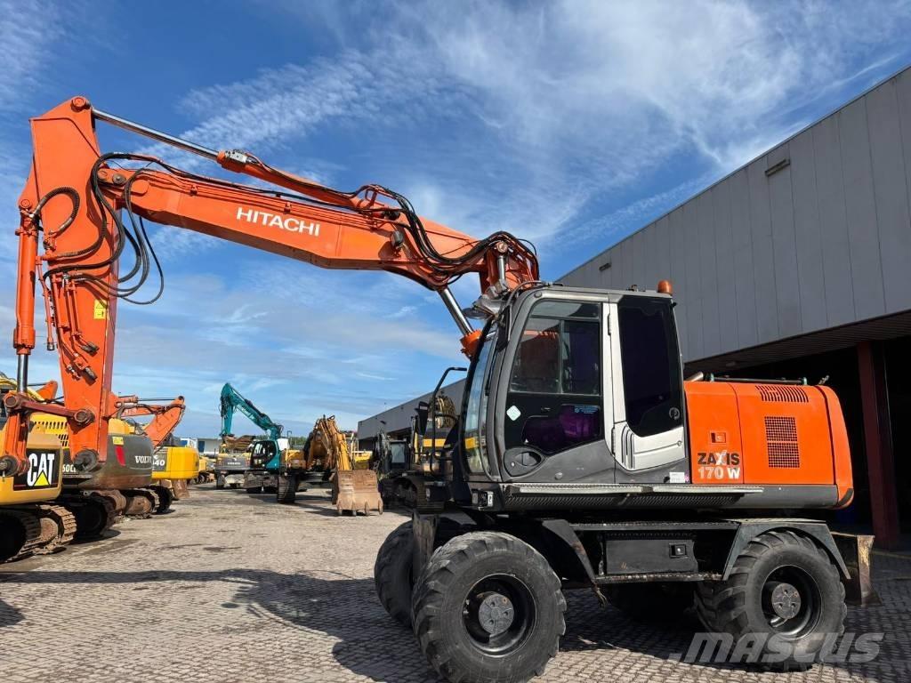 Hitachi ZX 170 W-3 Hjulgravere