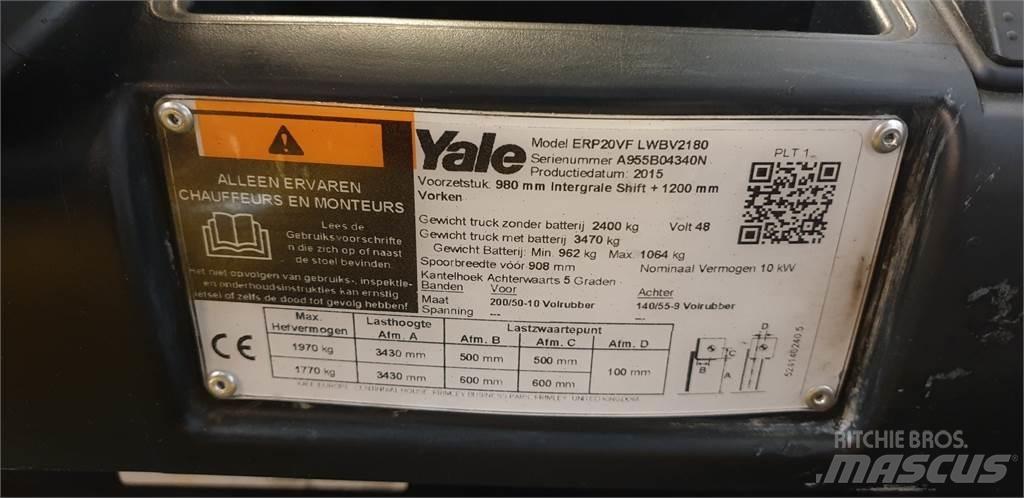 Yale ERP20VF 2014 Elektriske trucker
