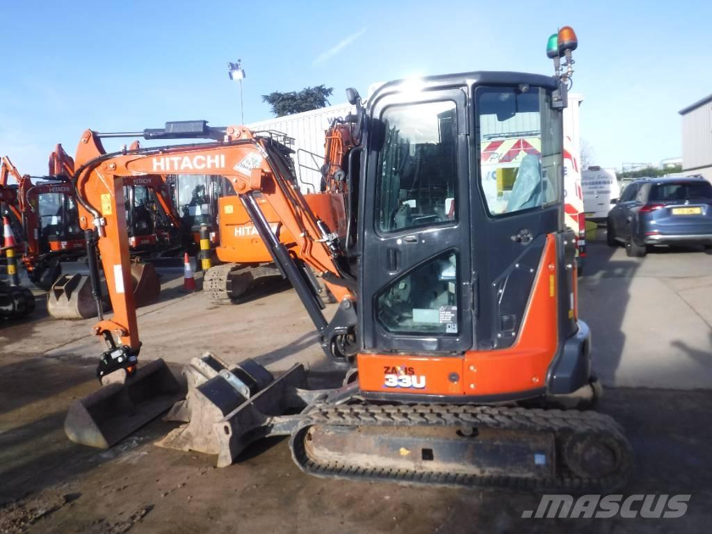 Hitachi ZX 33 U-6 Minigravere <7t
