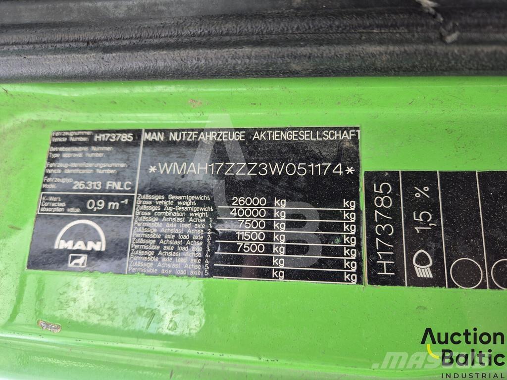 MAN TGA26.310 Renovasjonsbil