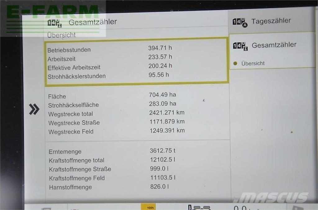 CLAAS trion 730 Skurtreskere