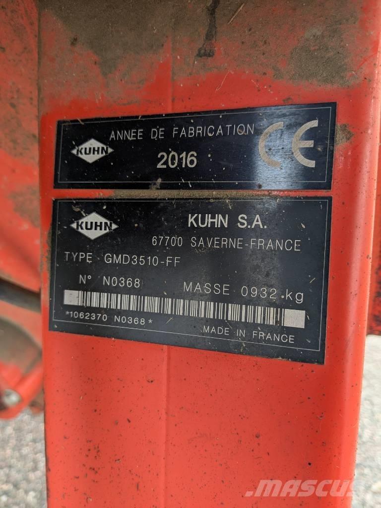 Kuhn GMD 3510 FF Slåmaskiner