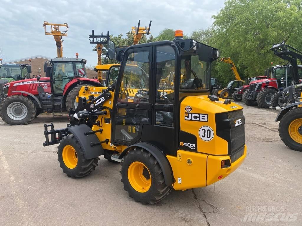 JCB 403 PLUS Teleskoplastere for Landbruk