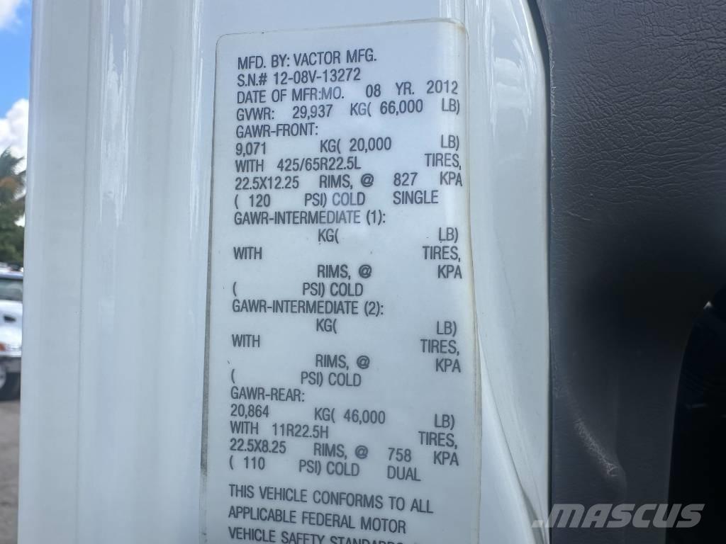 International 7500 Slamsugere