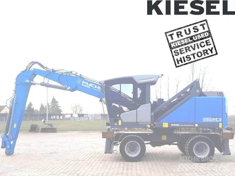Fuchs MHL 320 F Gravemaskiner for avfallshåndtering