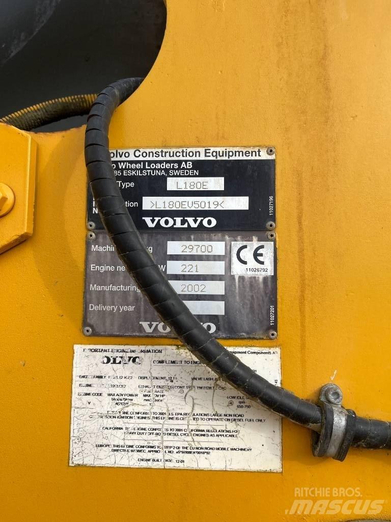 Volvo L 180 E Hjullastere