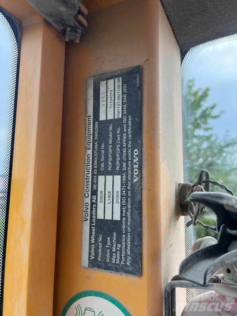 Volvo L 180 E Hjullastere