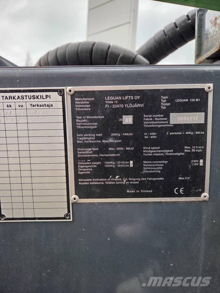 Leguan 125M1 Teleskop bomlifter