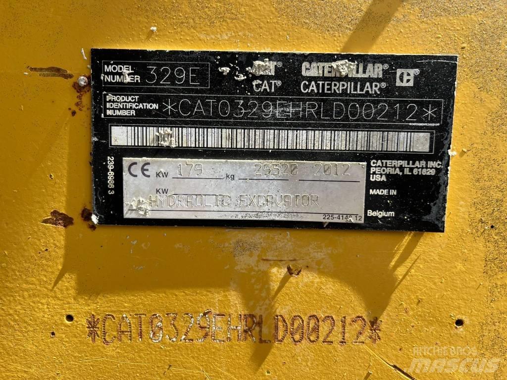 CAT 329 E LN Beltegraver