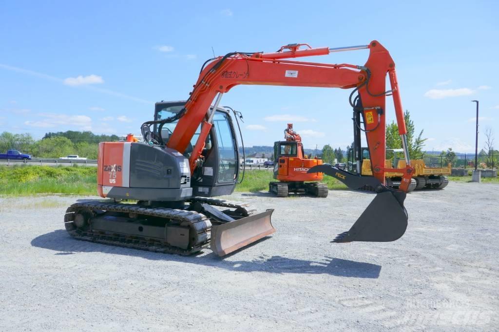 Hitachi ZX75US-3 Beltegraver