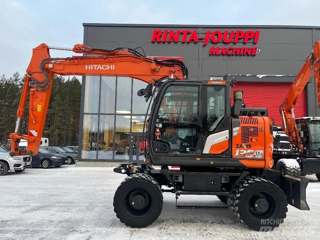 Hitachi ZX 135 W-7 Hjulgravere