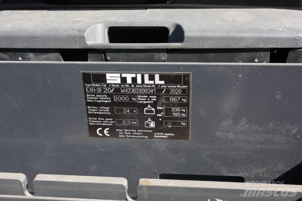 Still EXH-SF20 Lavtløftende truck med platform