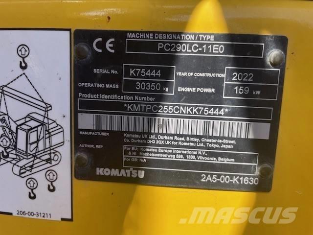 Komatsu PC 290 LC-11 Beltegraver