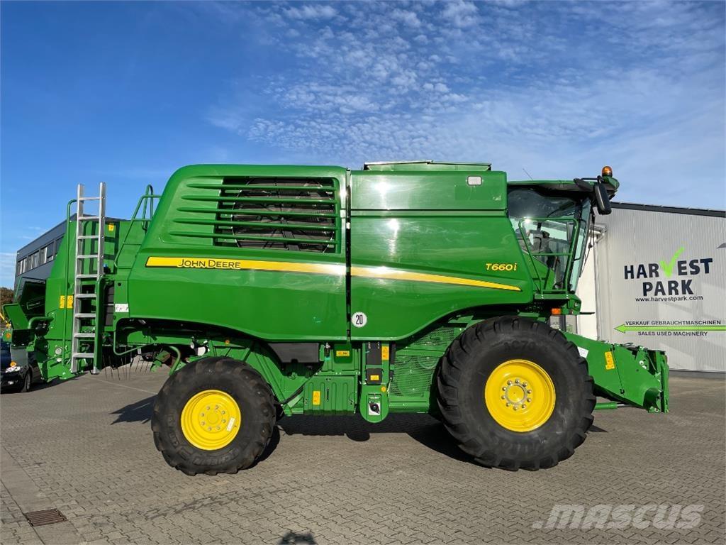 John Deere T660 i Skurtreskere