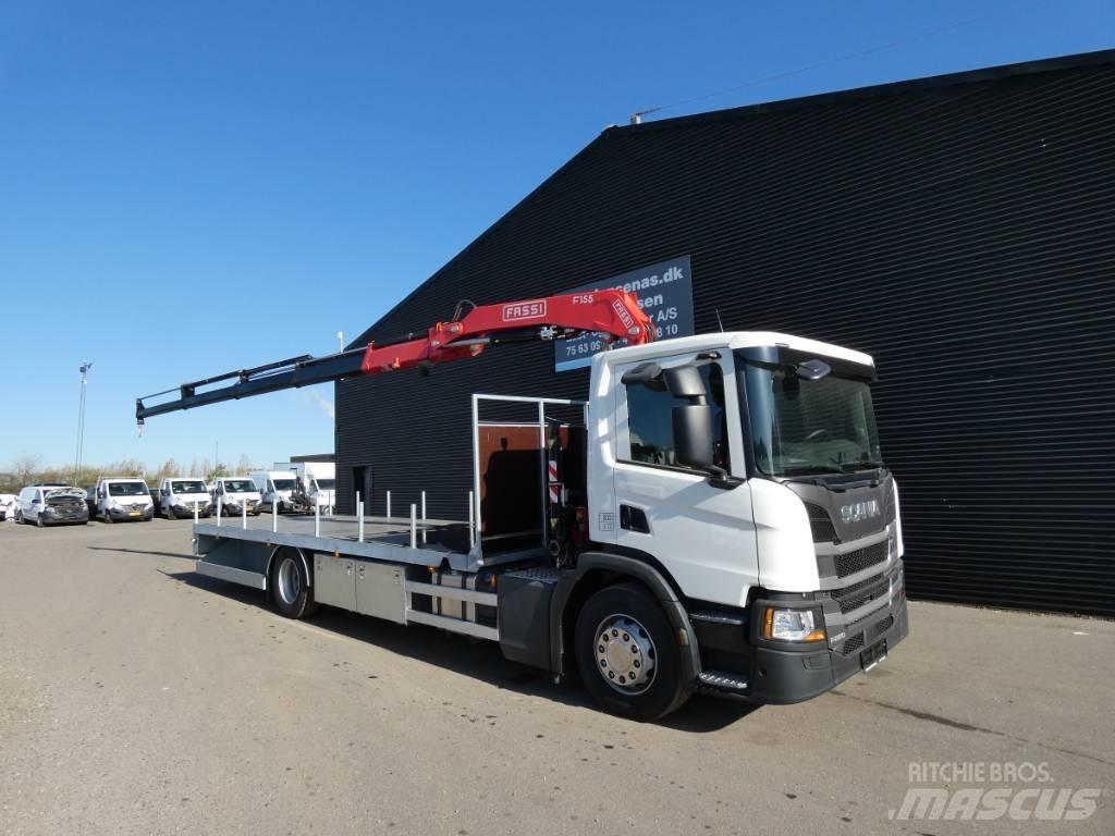 Scania P 220 Kranbil