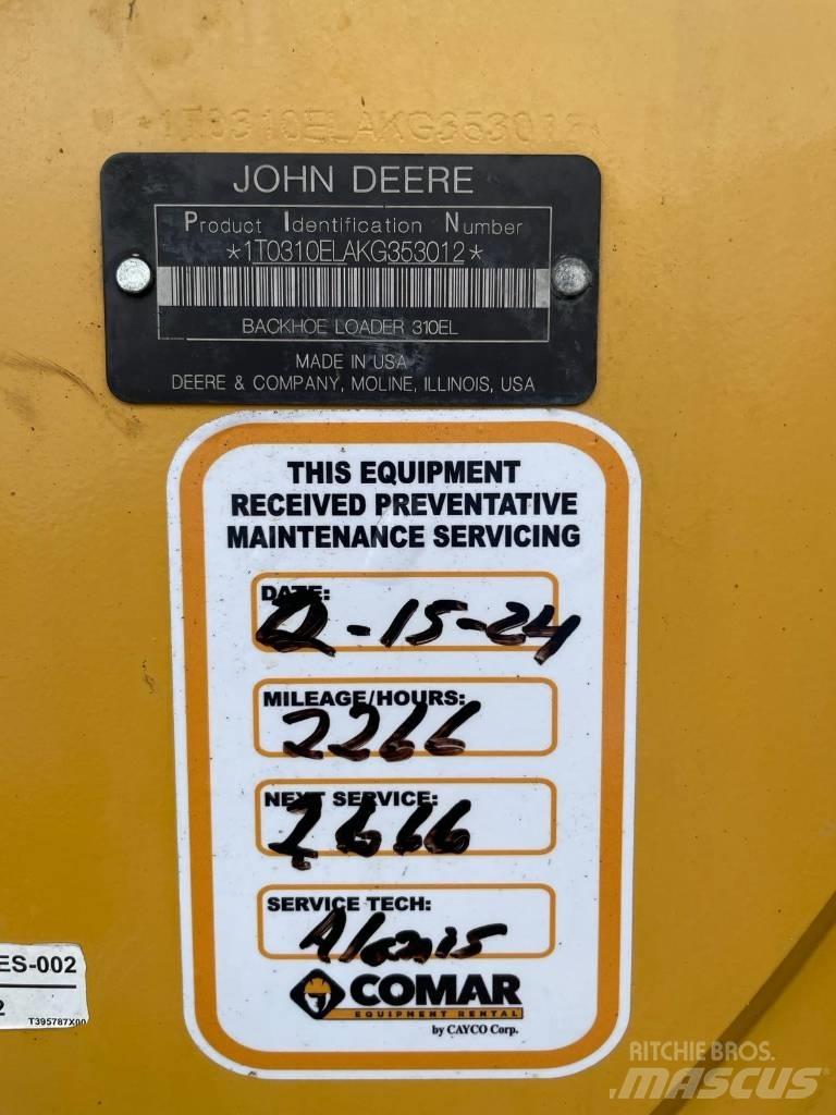 John Deere 310L EP Traktorgravere