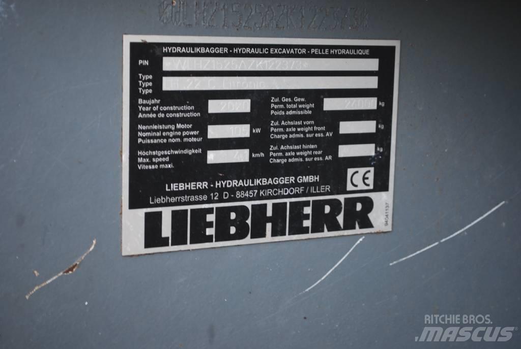 Liebherr LH22C Gravemaskiner for avfallshåndtering