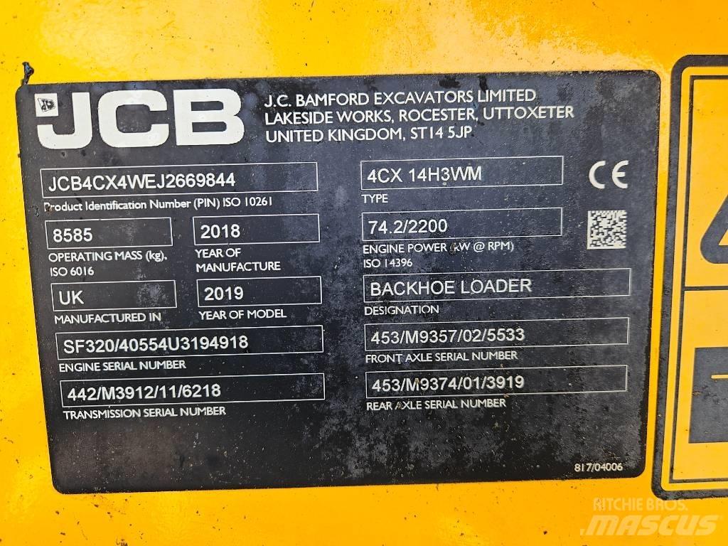 JCB 4 CX Eco Traktorgravere
