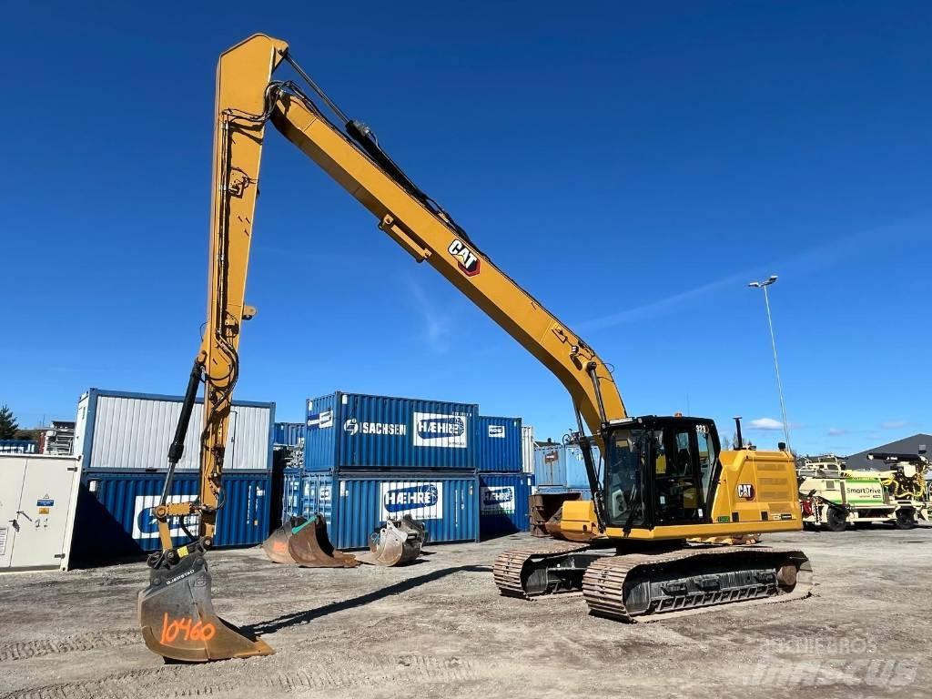 CAT 323 SLR Gravemaskiner med lang bom