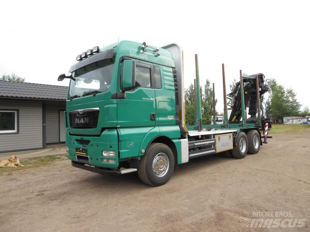 MAN 33 480 Tømmerbiler