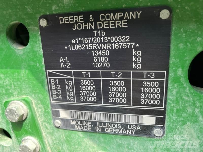John Deere 6R215 Traktorer