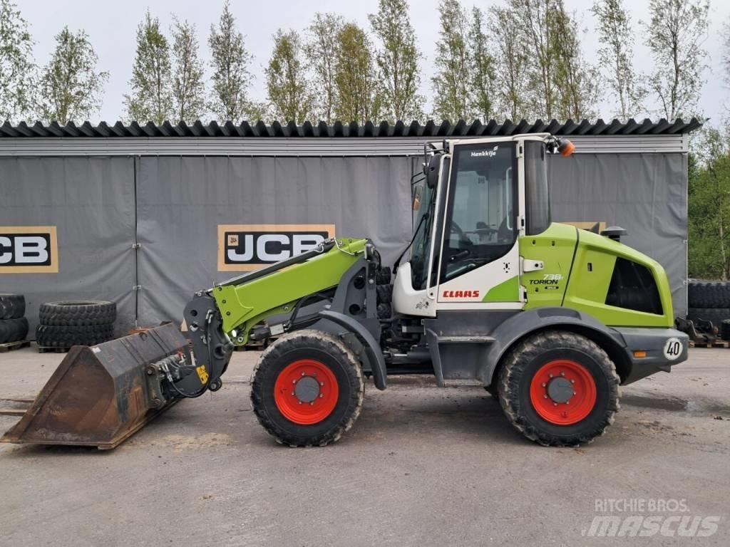 CLAAS 738T Teleskophjullastere