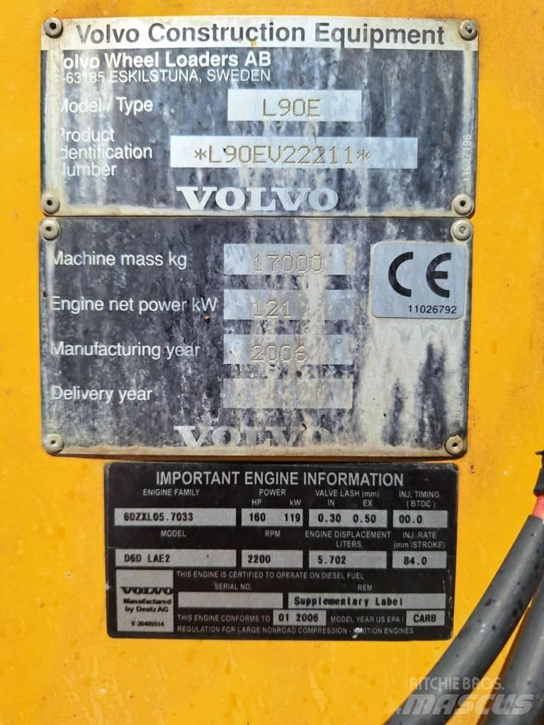 Volvo L 90 E Hjullastere