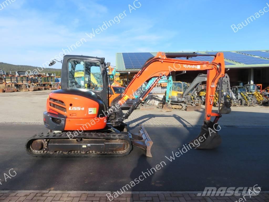Kubota U 55-4 Minigravere <7t