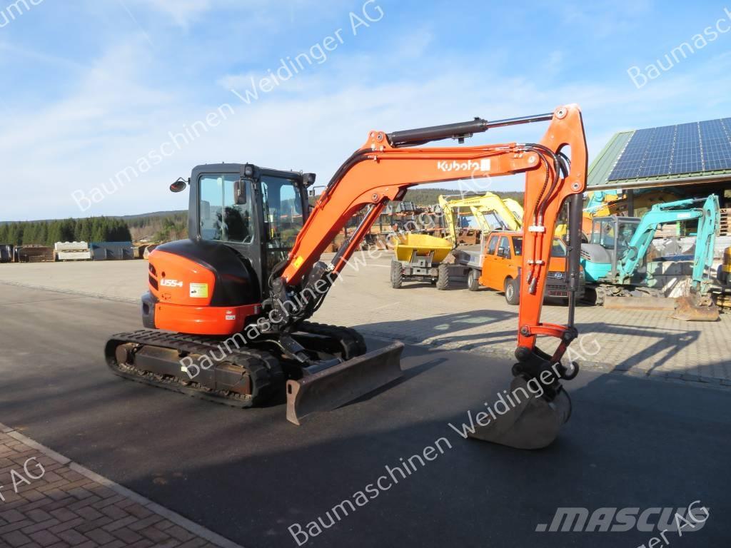 Kubota U 55-4 Minigravere <7t
