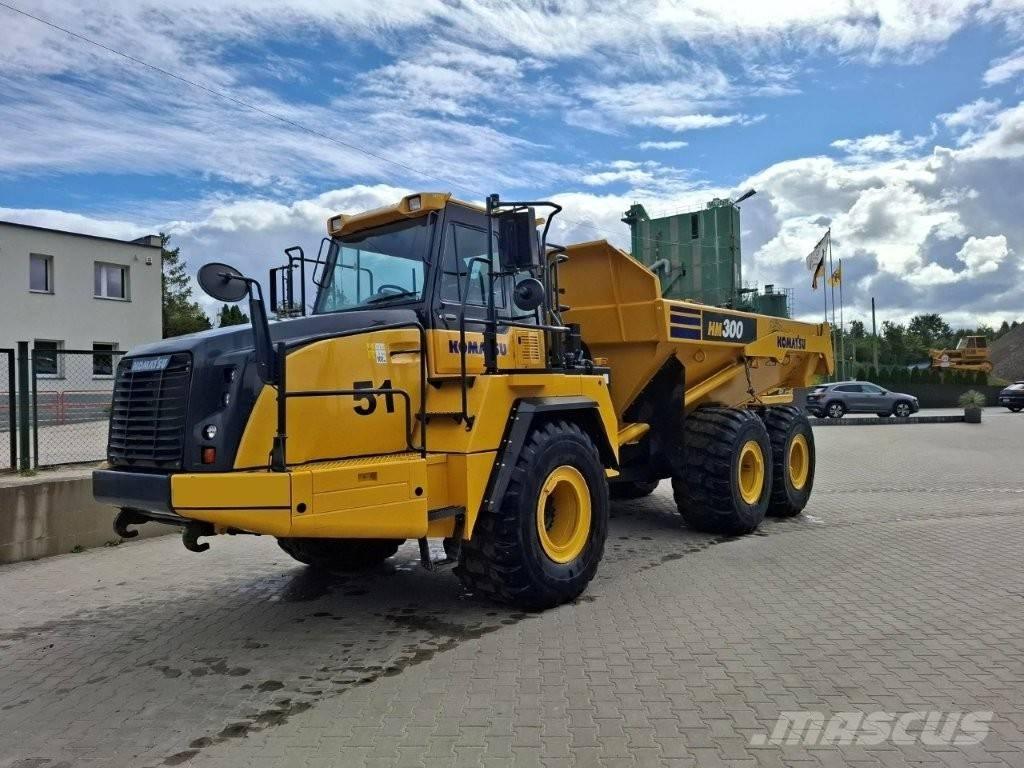 Komatsu HM 300 Rammestyrte Dumpere