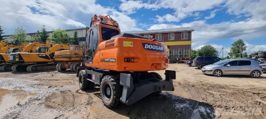 Doosan DX 160 W Hjulgravere