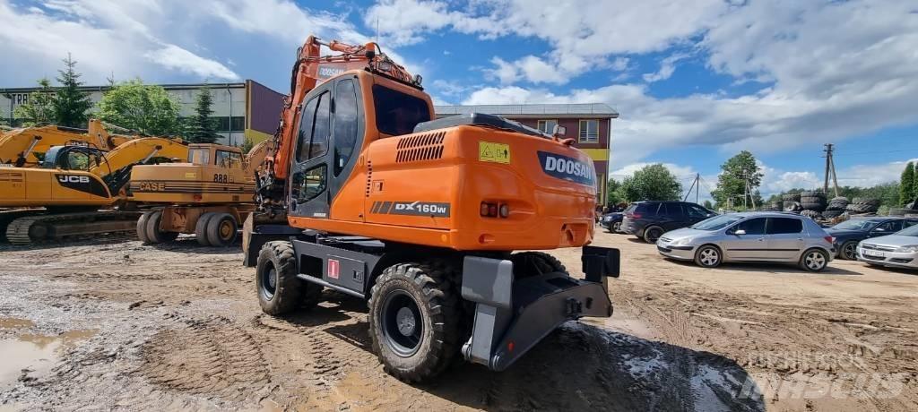 Doosan DX 160 W Hjulgravere