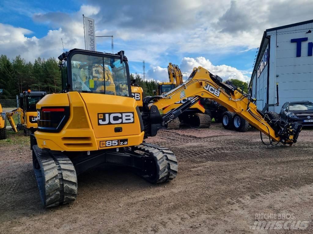 JCB 85Z-2 Ny! omg.lev! Midigravere 7 - 12t