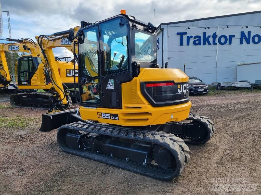 JCB 85Z-2 Ny! omg.lev! Midigravere 7 - 12t