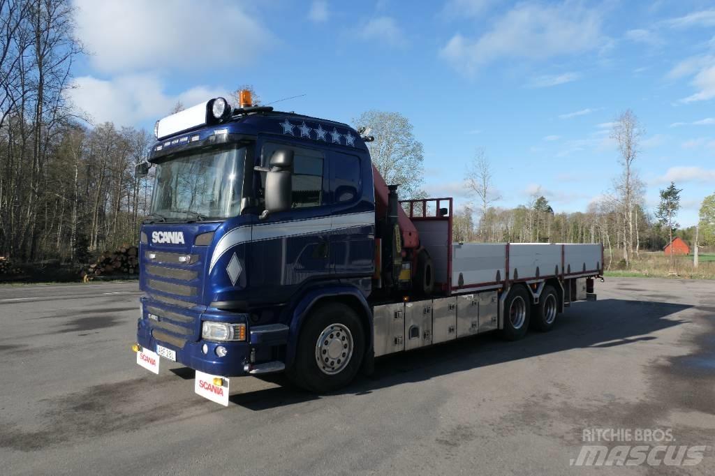 Scania G450 6x2 Kranbil
