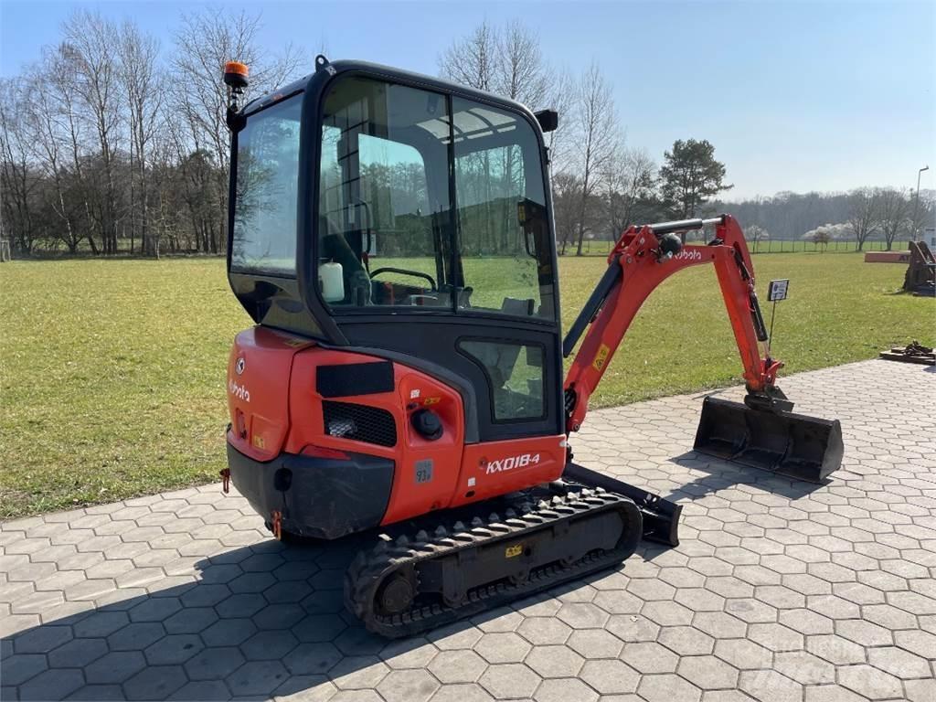 Kubota KX18-4 Minigravere <7t