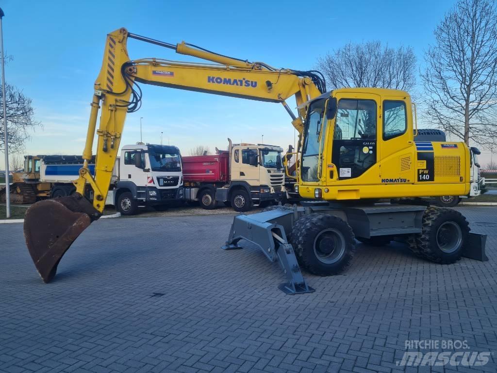 Komatsu PW 140-7 Hjulgravere