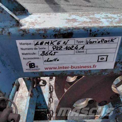 Lemken Variopack Andre Jordforbedrings maskiner og ekstrautstyr