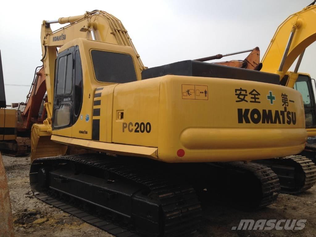 Komatsu PC200-6 Beltegraver