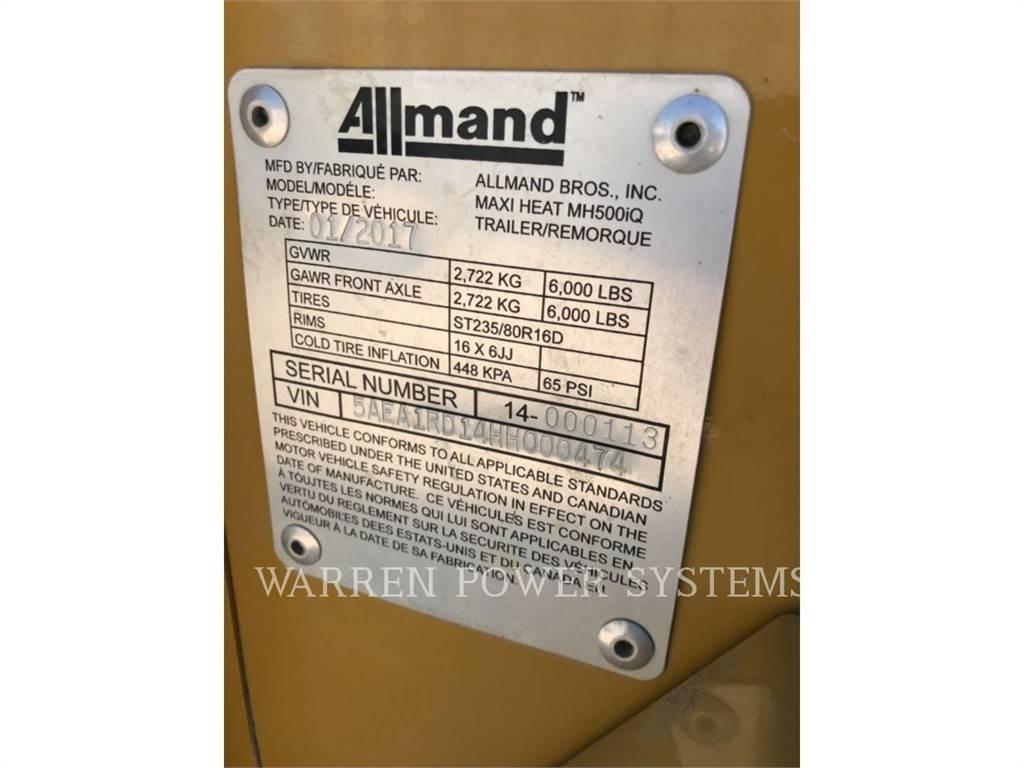 Allmand MH500 Varme og tining utstyr