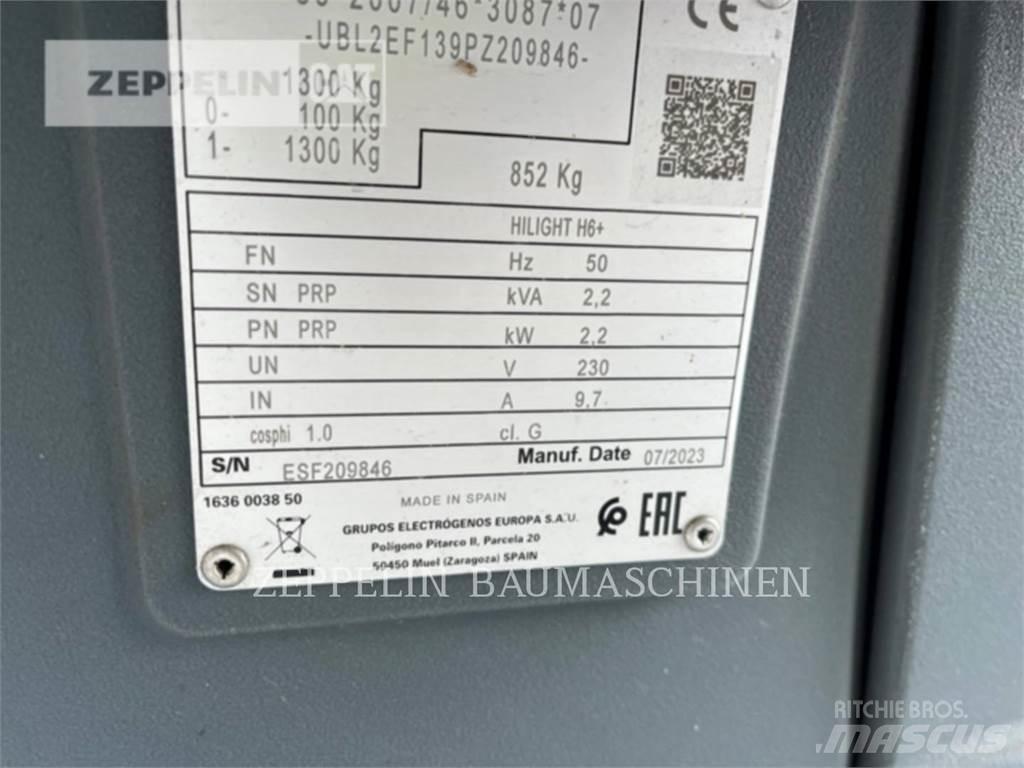 Atlas Copco LICHTMAST Andre Generatorer