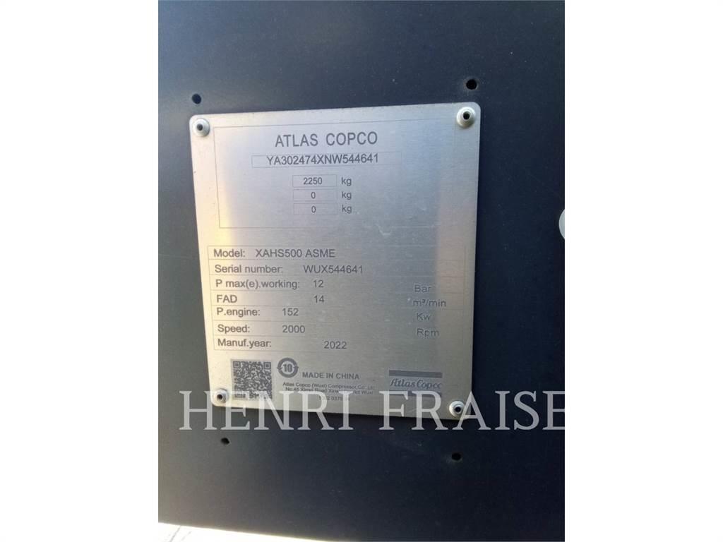 Atlas Copco XAHS500CUD Lufttørker kompressorer