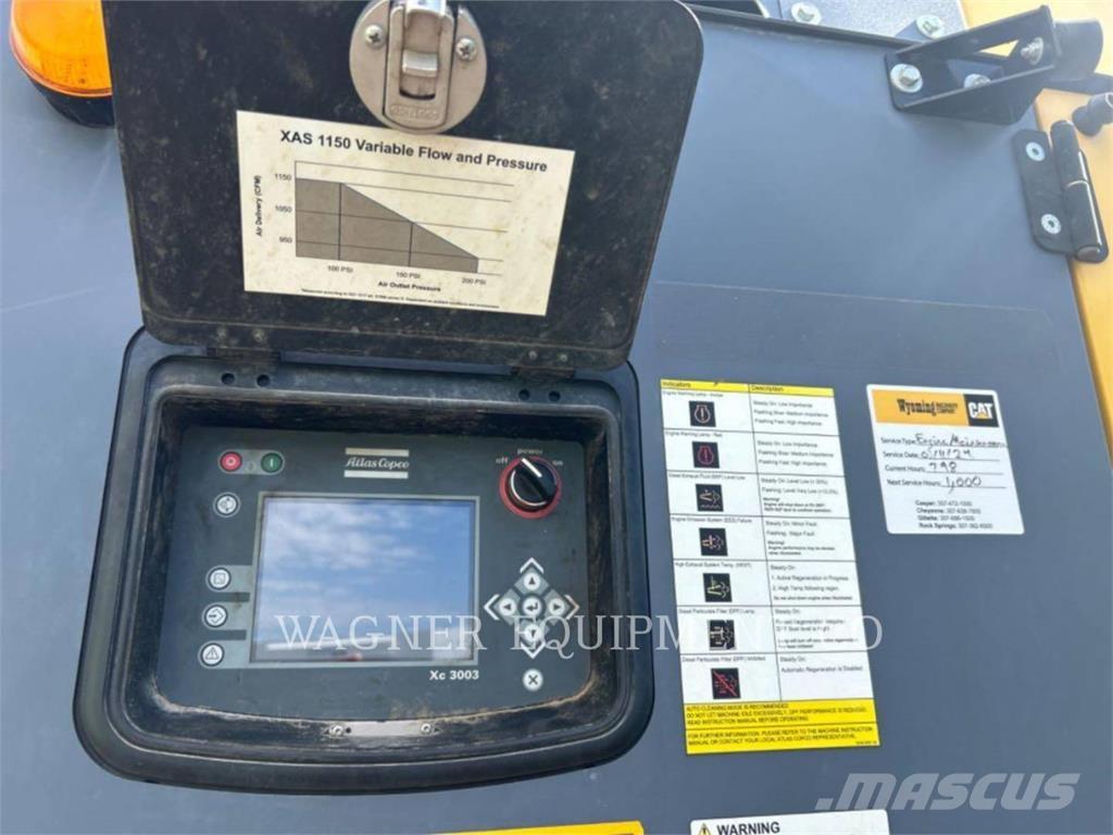 Atlas Copco XAS1150CD Lufttørker kompressorer